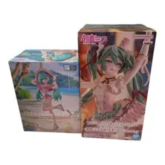 【新品未開封】初音ミク フィギュア 2種セット プライズ
