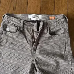 裏起毛 スキニーパンツ