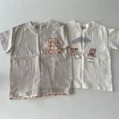 プティマイン 半袖Tシャツ 110 2枚セット