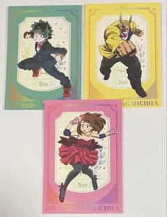 僕のヒーローアカデミア　ヒロアカ　アニメイト　ポストカード　ポスカ　特典