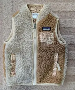 【美品】Patagonia ベビー レトロX フリースベスト 70-80cmのサムネイル