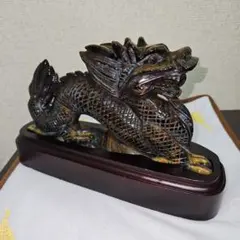 ライモナイトインクォーツ 九尾狐 木製台座セット - メルカリ