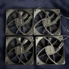 NZXT PC用ファン 4個セット 黒