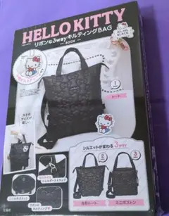 HELLO KITTY [ハローキティ] リボンな3wayキルティングBAG