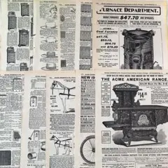 【1セット限定】　ジャンクジャーナル素材　洋書　切り抜き　詰め合わせ　100枚