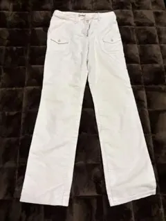 マクレガー　 ホワイト コーデュロイ パンツ