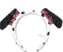 【美品】ディズニー 犬耳カチューシャ 101匹わんちゃん