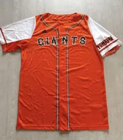 新品未使用【adidas】GIANTS 応援ユニフォーム オレンジ　サイズL