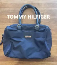 必読 TOMMY HILFIGER ミニボストンバッグ