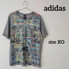 adidas　アディダス　メンズ　Ｔシャツ　半袖　大きめ　個性的