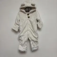 フード付きクマ耳ロンパース