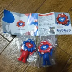 大阪万博限定 ガチャガチャ ミャクミャク 立ち姿 2体