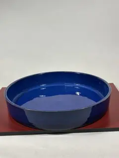 いけばな花器　１１号丸水盤ナマコ-14 訳あり商品　未使用品　小原流のサムネイル