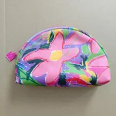 ポーチ　花柄