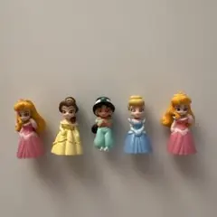 ディズニープリンセス ミニフィギュア 5体セット