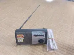 動作品　AM　ワイドFM　ラジオ　SONY ICF -303　新品電池6本のサムネイル