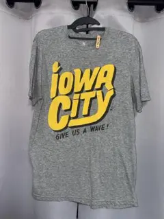 BUZZ PRINTS IOWA CITY Tシャツ M グレー 丸胴
