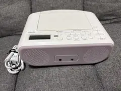 【2021年製】東芝 CDラジオ TY-C160(P) ピンク 動作確認済みのサムネイル