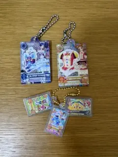 アイカツ！　ガチャガチャ　アクリルキーホルダー　3個セット