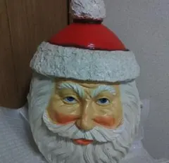 超特大サンタクロースオブジェ・Xmas・レア・海外製・