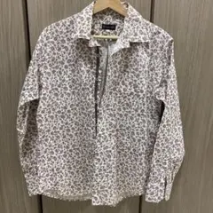 Tesoro Mio 花柄 ノンアイロン長袖シャツ