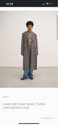 LAMA SHETLAND WOOL TWEED SLACKS サイズ5 - メルカリ