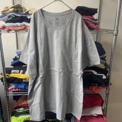 90sヴィンテージフルーツオブ4LグレーtシャツUSA直輸入メンズ古着ユニセ