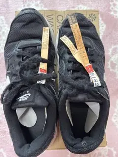 NIKEAIR 27cm 黒白スニーカー クリーニング済