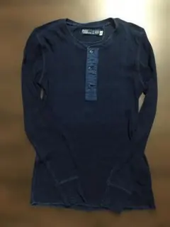 Polo by Ralph Lauren ネイビー ヘンリーネック Tシャツ Sのサムネイル