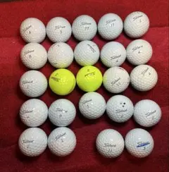 Titleist Pro V1 Pro V1x ロストボール 24球セットのサムネイル