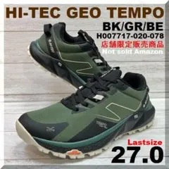 27.0cm 店舗限定 希少 HI-TEC GEO TEMPO 新品 アウトドアのサムネイル