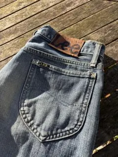 Lee ライダース 20102 ブルー ブーツカット デニム 牛革ラベル