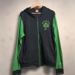00s NIKE ジップパーカー ナイキ　襤褸　M