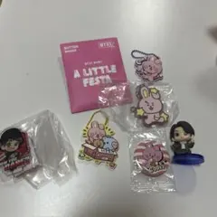 BT21 A LITTLE FESTA キーホルダーセット