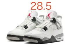 28.5 Nike AirJordan 4 White/Cement(2025)