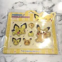 韓国ポケモン　30th ボンボンドロップシール　ピカチュウ　ピチュウ　ステッカー