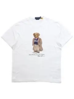 CLASSIC FIT COLLEGIATE BEAR TEE