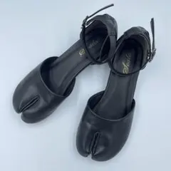 美品⭐︎SESTO 足袋パンプス 23.5cm ブラック 黒 アンクルストラップのサムネイル