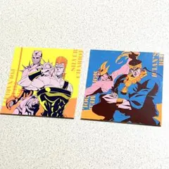 ジョジョ×スシロー/コラボステッカー 2枚セット ポルナレフ・アブドゥル