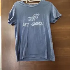 BAYFLOW ロゴプリント 半袖Tシャツ ブルーのサムネイル