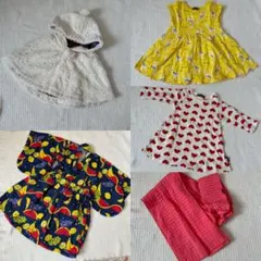 【moujonjon】　5点セット　まとめ売り　80 90