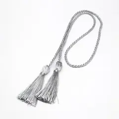 【ロープ付きダブルタッセル】 2本 高品質 ハンドメイド ヘアアレンジ 髪飾り