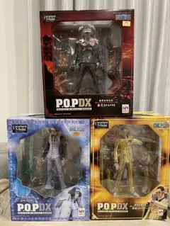 【未開封】POP DX ワンピース フィギュア 赤犬 黄猿 青キジ 三大将セットのサムネイル