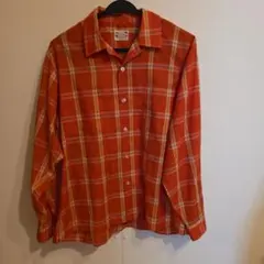 ビンテージ　 オープンカラーシャツ　L