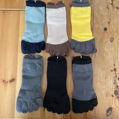 メンズ　5本指　ソックス　25〜27cm