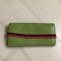 TOD'S トッズ レザー長財布 グリーンのサムネイル