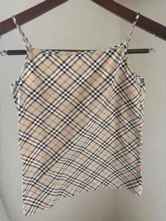 Burberry チェック柄 キャミソール ノースリーブのサムネイル