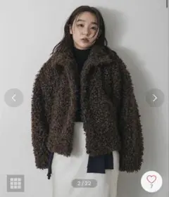 プードルファーミドルジャケット