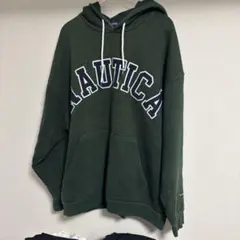 NAPTIME Nissyプルオーバー フーディー ダークグリーン 西島隆弘
