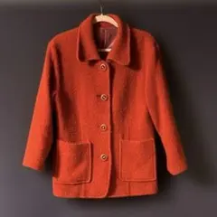 レトロなレディースジャケット、半コート、フリーサイズ